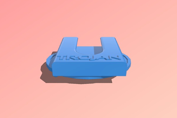 Trojan® Condom Belt Buckle - ♡Limited Edition♡ - TT | 3d print model