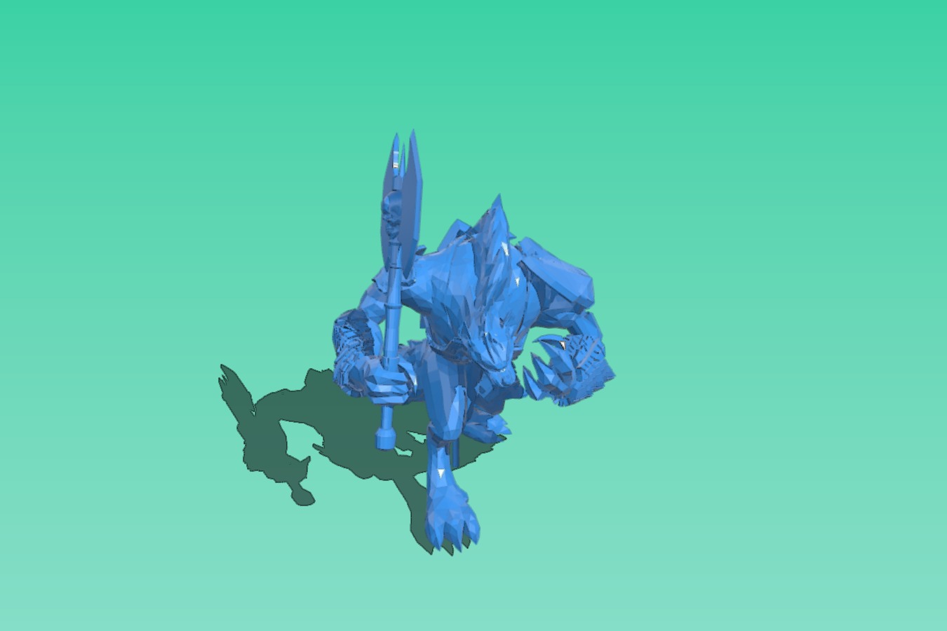 Gnoll king HD dnd