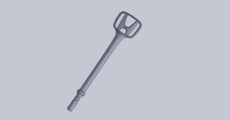 Honda Civic Dipstick Handle | 3d print model