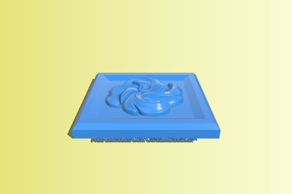 Square pattern | 3d print model
