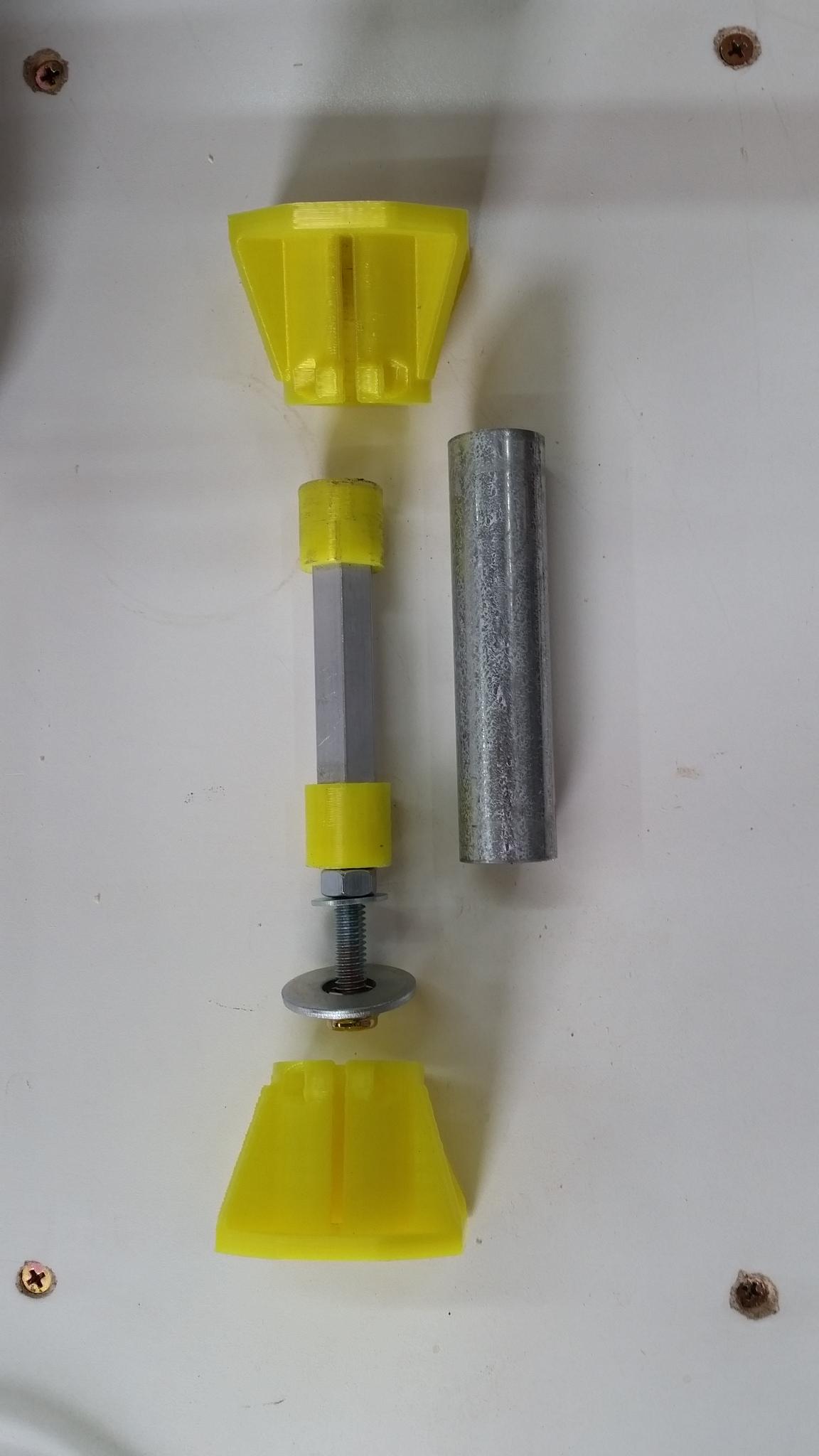  Mostly Printed CNC - Micro Adjusting Feet