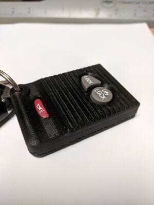 Hummer Keyfob (GM) | 3d print model