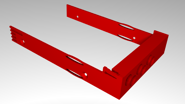 HP Proliant 652998-001 Gen8 LFF Non Hot Plug Drive Tray _ Caddy replacement | 3d print model
