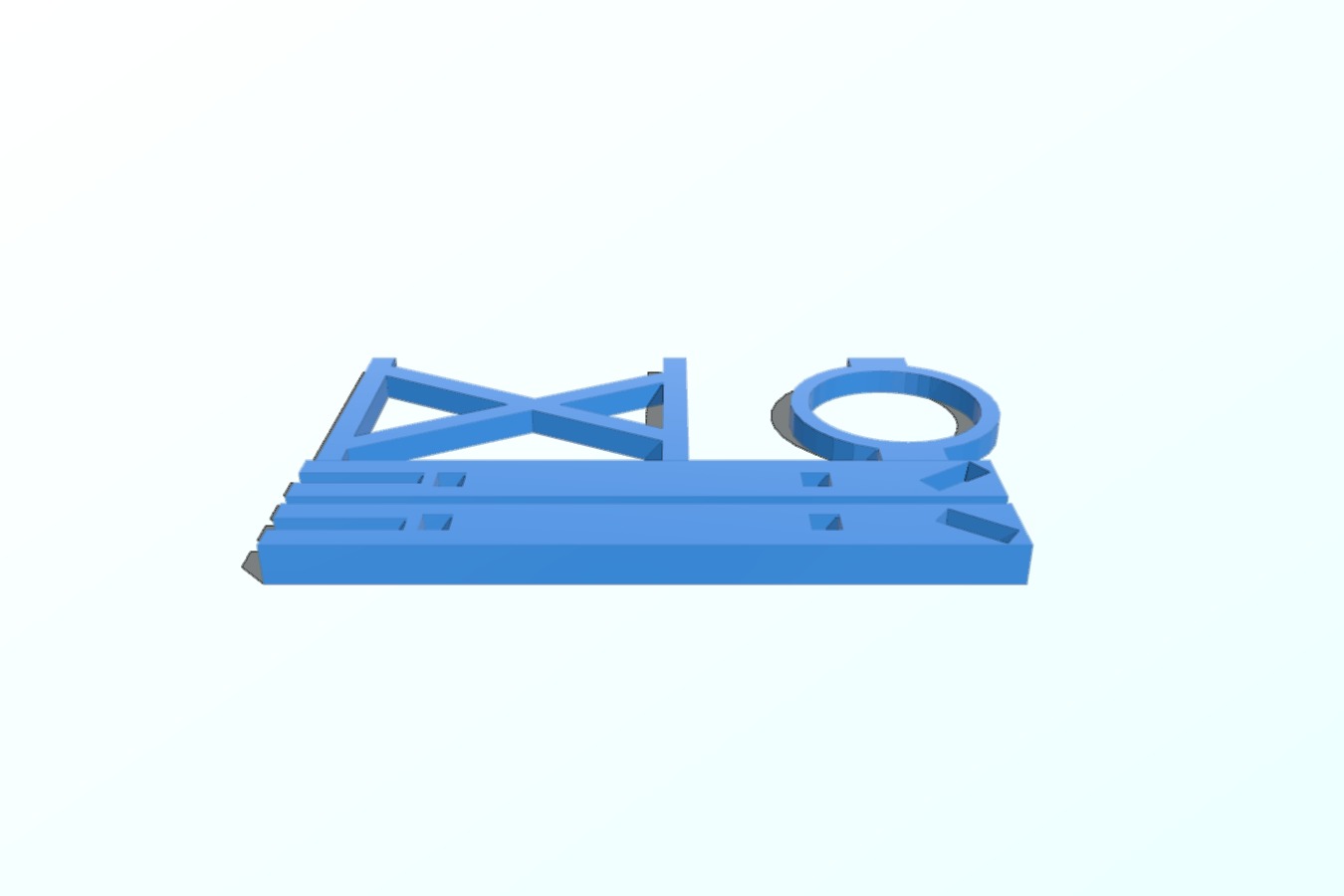 Filament Guide for Mendel90 - fits on a 3mm sheet