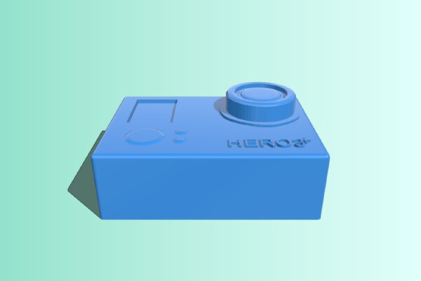 GOPRO SD CARD HOLDER | 3d print model