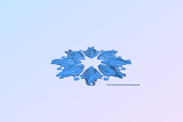 Pattern Flower | 3d print model