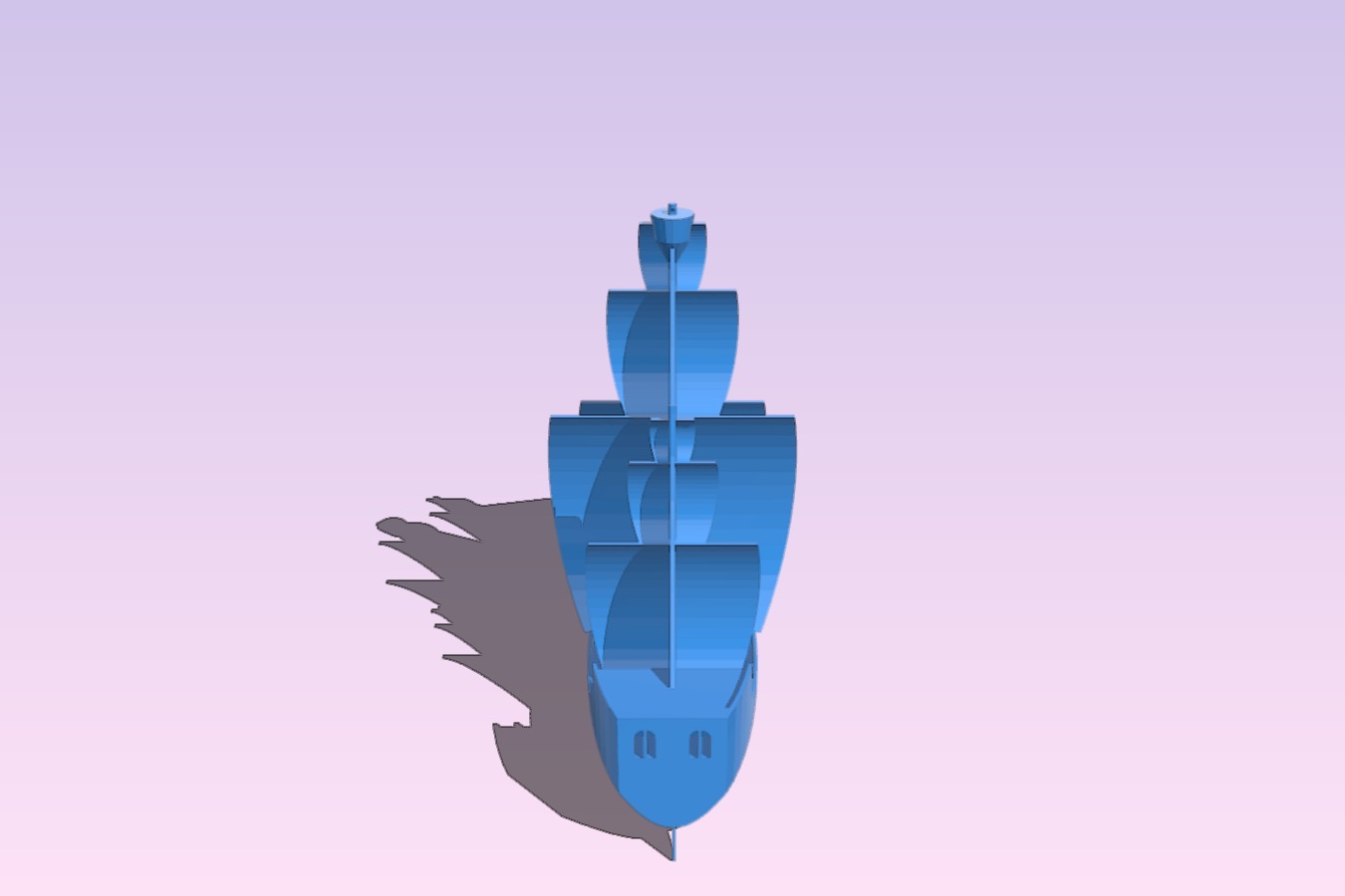 Pirate ship - tuned