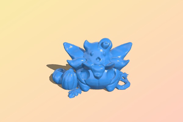 Halloween Pumpkaboo Patch | 3d print model