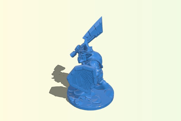 Horned orc | 3d print model