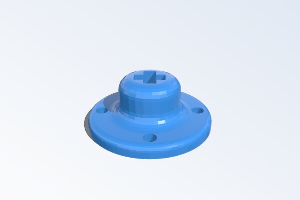 Dynamixel to Lego axis adapter | 3d print model