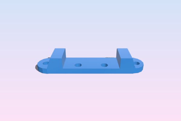 Microswitch holder | 3d print model