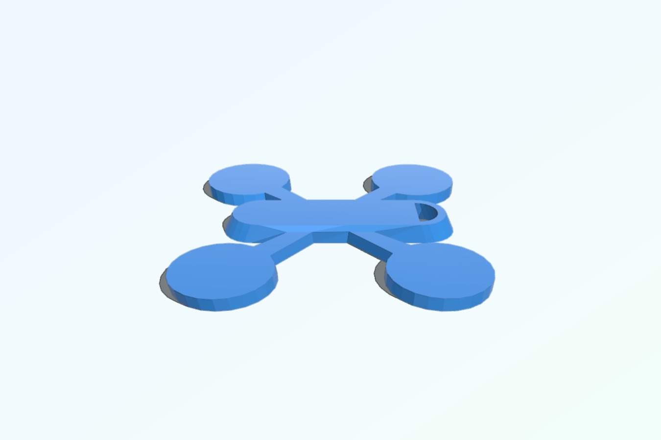 Quadcopter_Multirotor Keyring