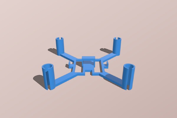 Nano QX Clip Frame | 3d print model