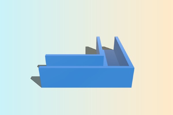 Plywood (23_32) Corner Holder | 3d print model