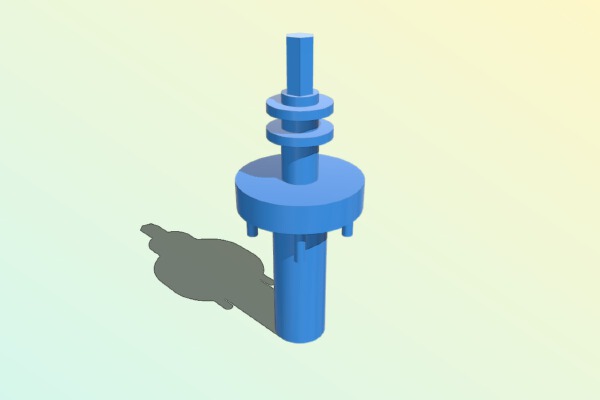 Microsoft Surface Mouse Wheel Axis | 3d print model