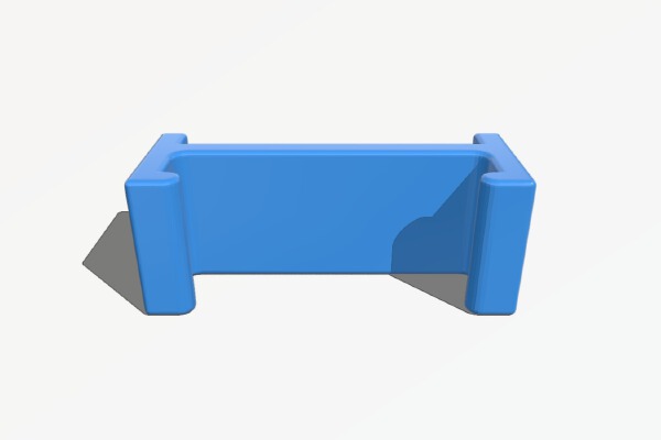 Tetrix Battery Holder Clip | 3d print model