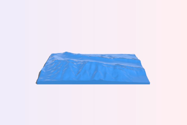 Frenchman Mountain - Las Vegas, Nevada | 3d print model