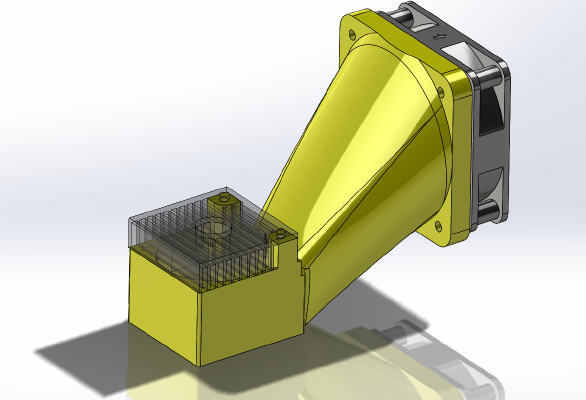 Duplicator 7 Case Mod with LED cooling | 3d print model