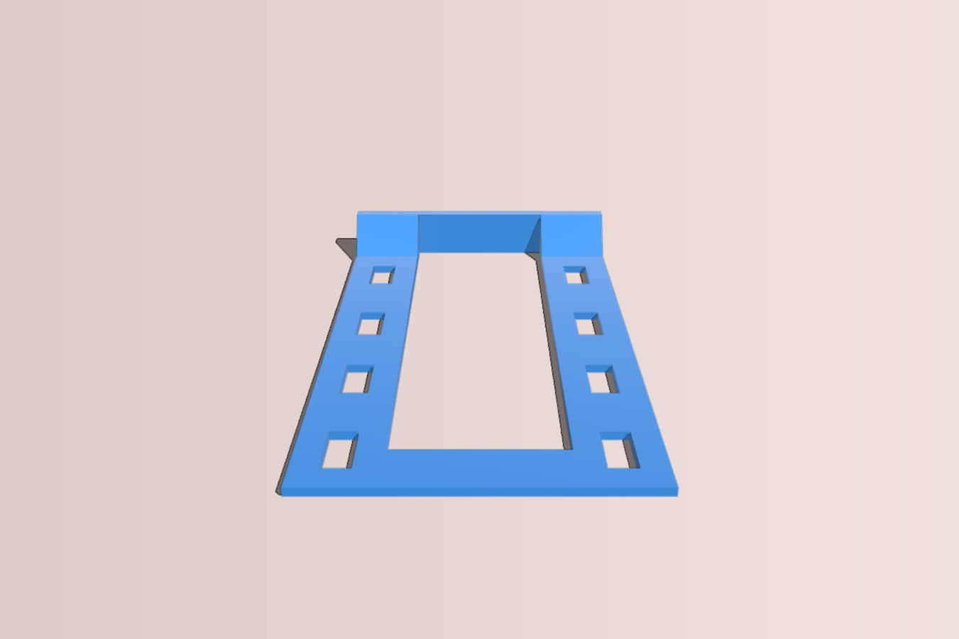 Vertical Gpu mounting bracket case back plate