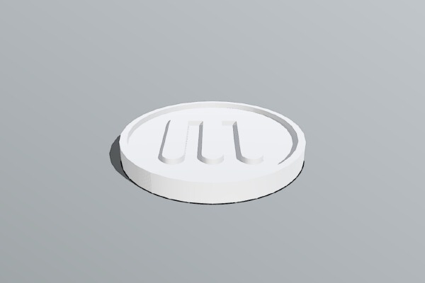 2 Color MakerBot Coin MK2 | 3d print model