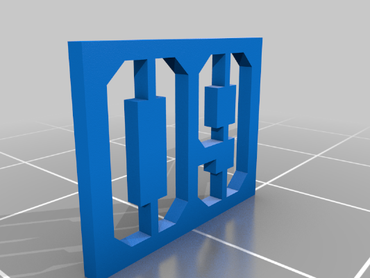 ALL Gundam MS Team number stencils | 3d print model