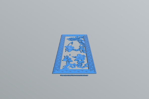 Painting of ancient Chinese people | 3d print model