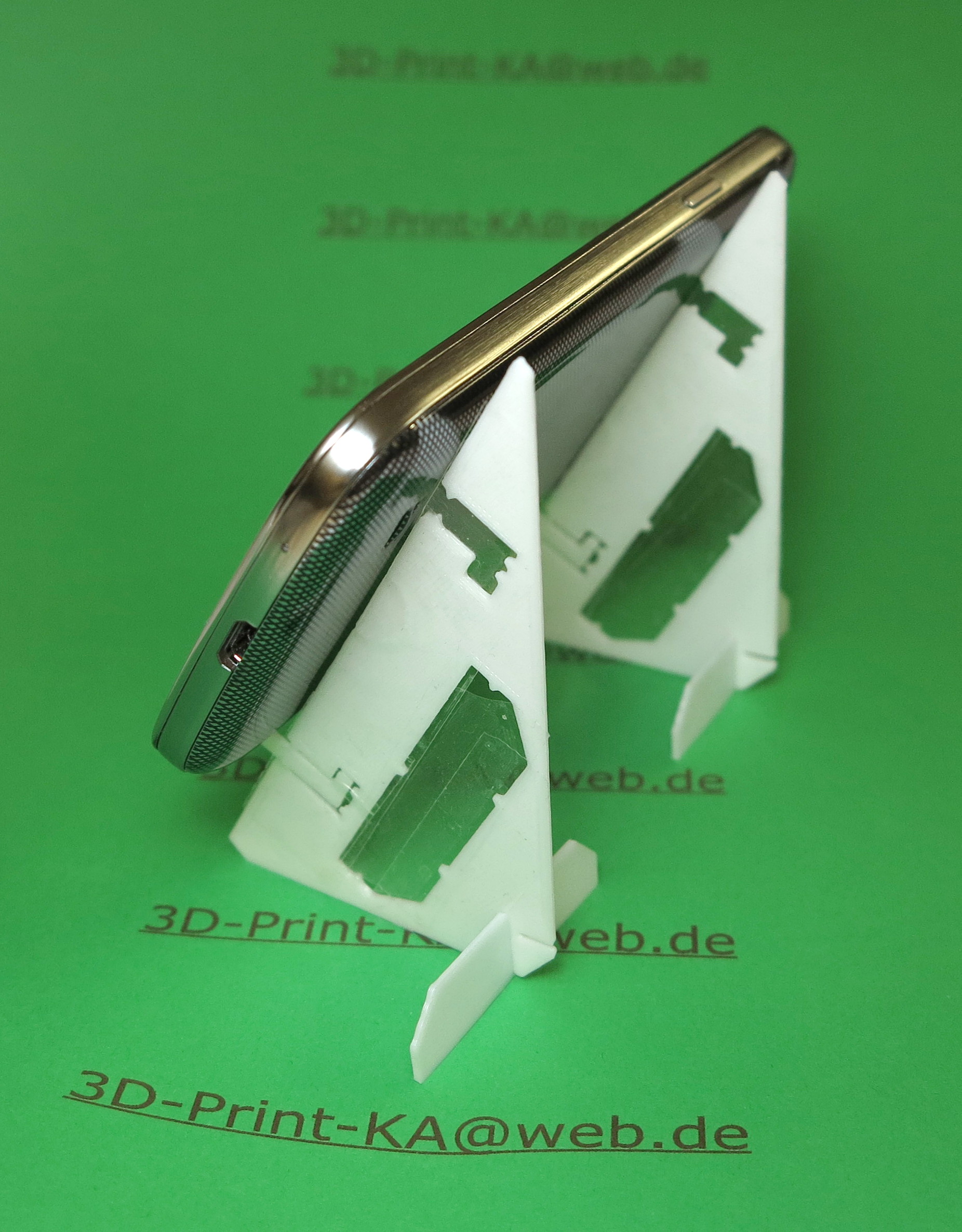 Smartphone (Mobile Phone) Stand Business Card 85x54x1 kit-Card