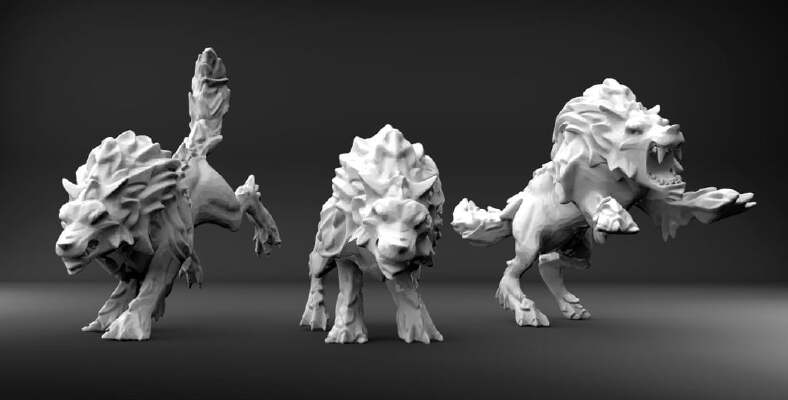 More Wolf | 3d print model