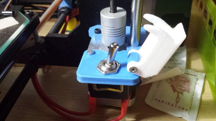 Switch with guard for Prusa i3 | 3d print model