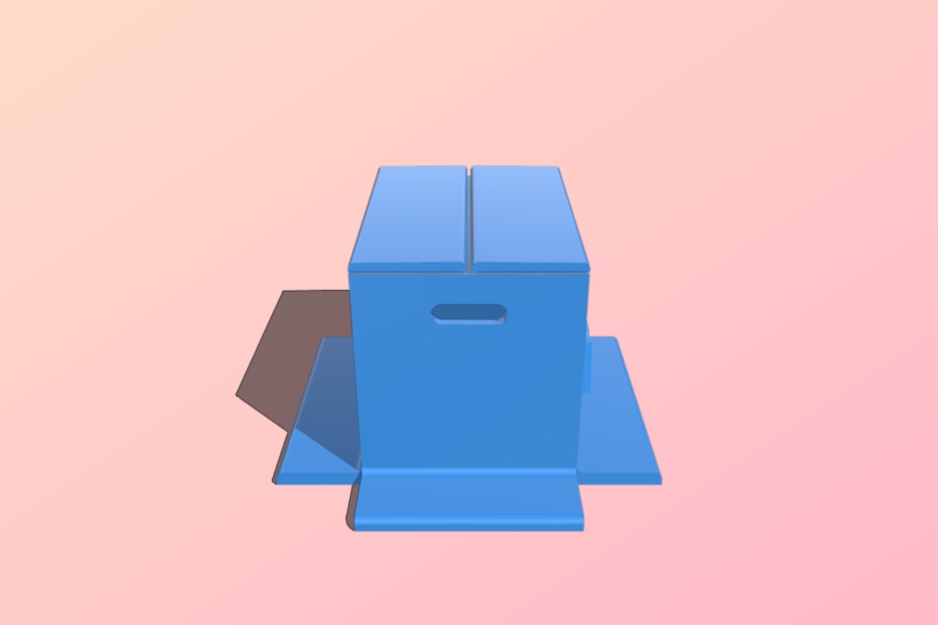 Metal gear box