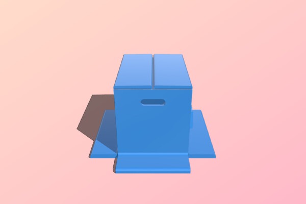 Metal gear box | 3d print model