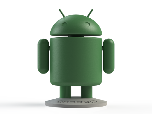 Android mascot _ Bugdroid | 3d print model