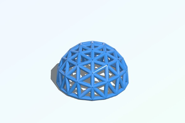 Geodesic Dome | 3d print model