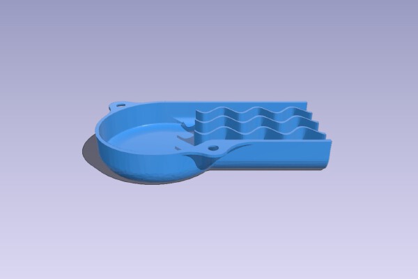 PSU Fan silencer for Ender 3 Pro | 3d print model