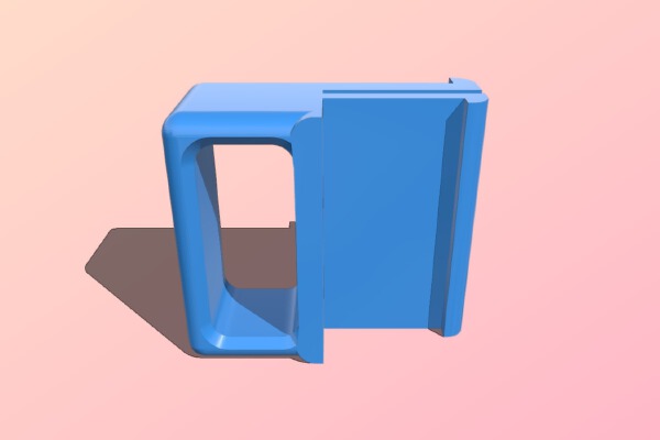 Car compact holder for Baofeng uv-5r ford, mazda and not only | 3d print model