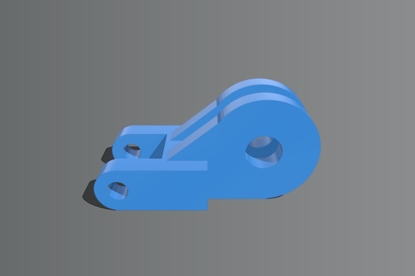 Mounting Bracket from GoPro to Logitech C270