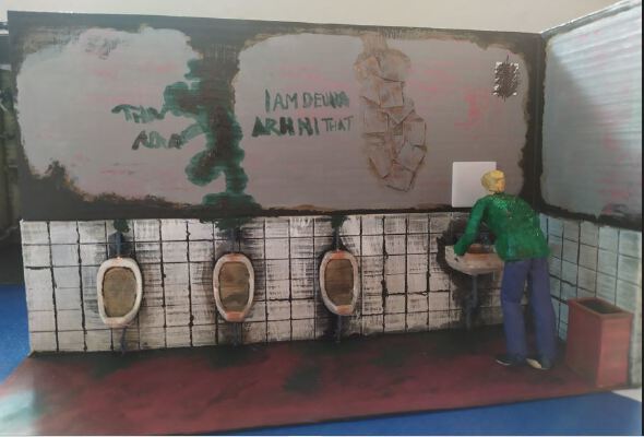 Bathroom diorama - Silent Hill 2 | 3d print model