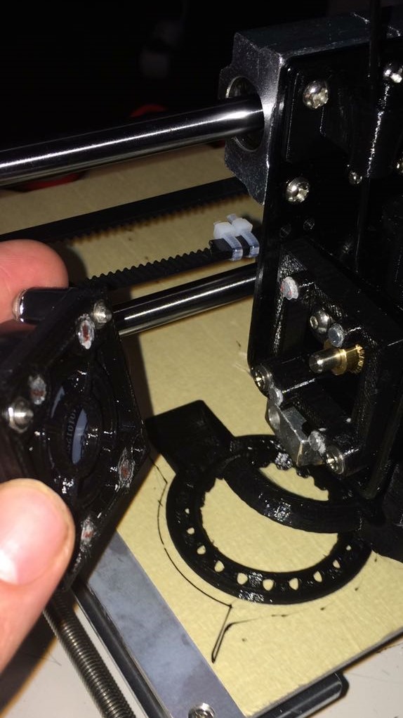 Anet A8 Magnetic Fan Holder