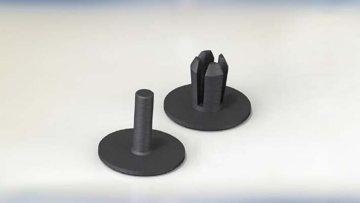Push pin clip | 3d print model