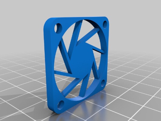 Monoprice Select Mini 30 mm Fan Guards | 3d print model