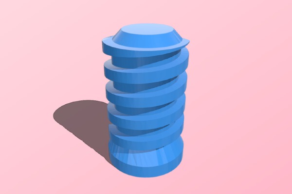 Mop_Paint Roller_Broom_Squeegee adapter | 3d print model