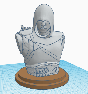 Altair Bust | 3d print model