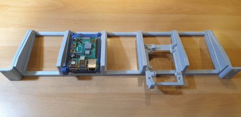 19" Zoll Raspberry Pi & Zero Halterung | 3d print model