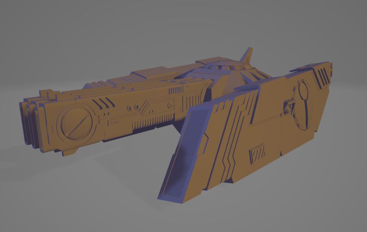 abandoned project: Tau Tank + 3DSMAX model