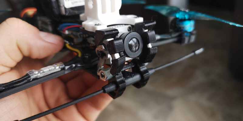 Diatone Roma F4 LR CameraBumper, Front Immortal Antenna Mount, Arm Bumper and GPS ans Buzzer Mount | 3d print model