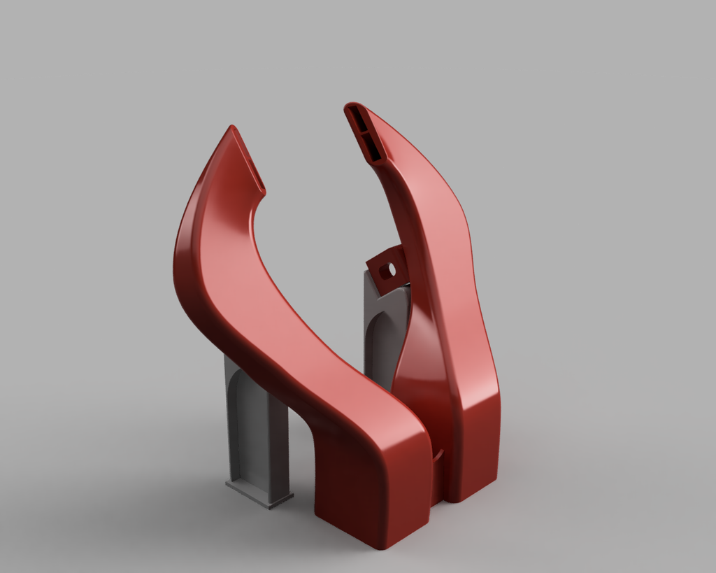 Double fanduct for double layer fan - MK4 - Anycubic