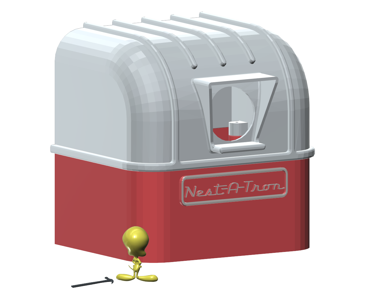 Nest-A-Tron Birdhouse Remix
