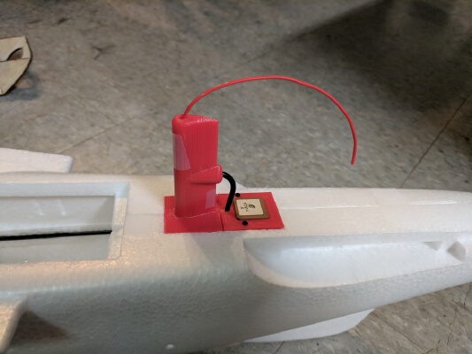 Mini Talon - Micro Ublox GPS Mount | 3d print model