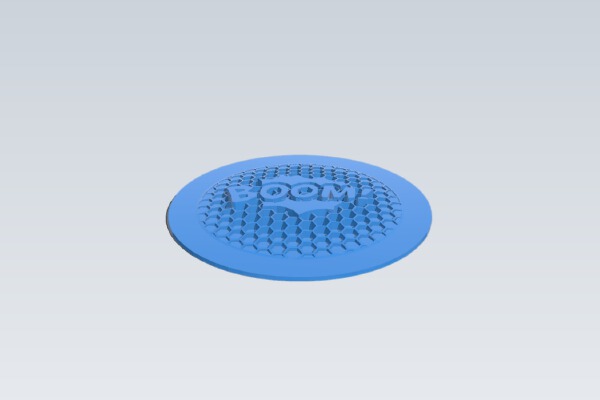 Cap for BOOMs BOX mini ( Fake JBL Boombox speaker ) | 3d print model