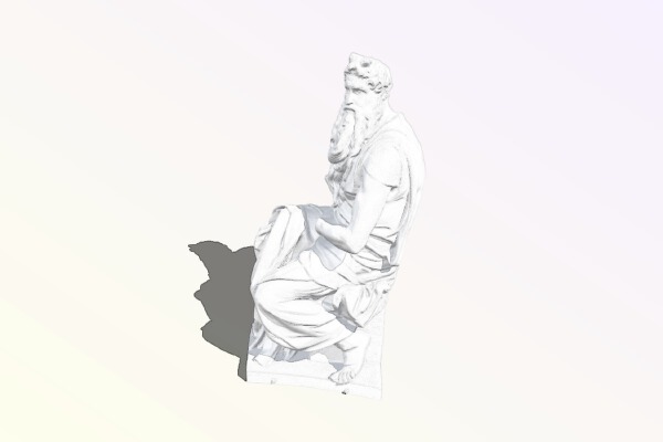 Moses by Michelangelo | 3d print model